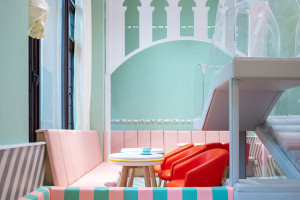 Restauracja niczym plac zabaw. Oto kraina baśni dla najmłodszych szkicu X+Living