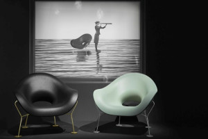 Intrygujący fotel Pupa zaprojektowany przez Andrea Branzi