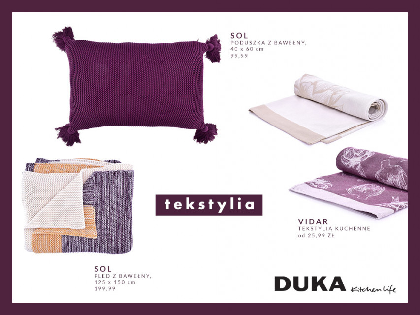 fot. mat. prasowe Duka Oto nowa kolekcja Duka na jesień 2018