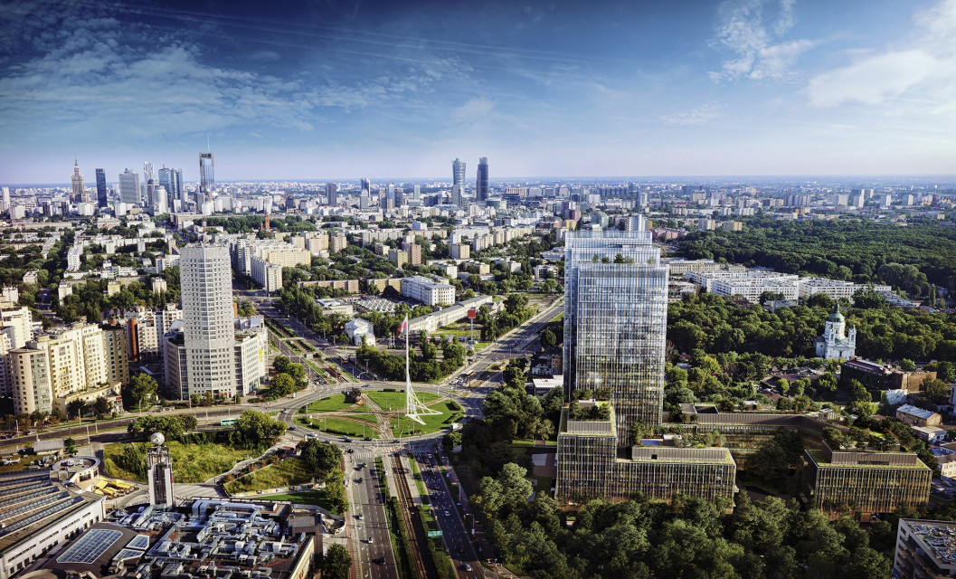 fot. mat. HB Reavis HB Reavis i HRA Architekci połączyli siły. Coraz bliżej kampusu biurowego Forest w Warszawie