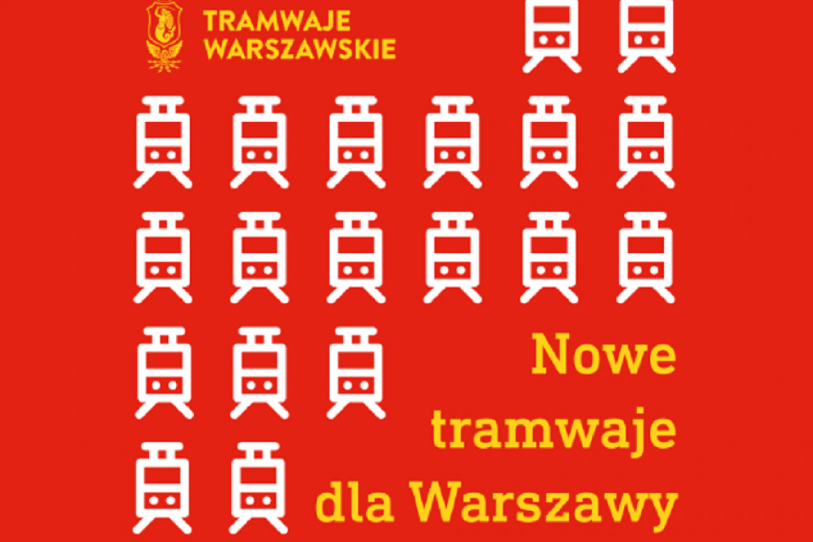 fot. UM Warszawa Nowe tramwaje dla Warszawy. Ruszył przetarg