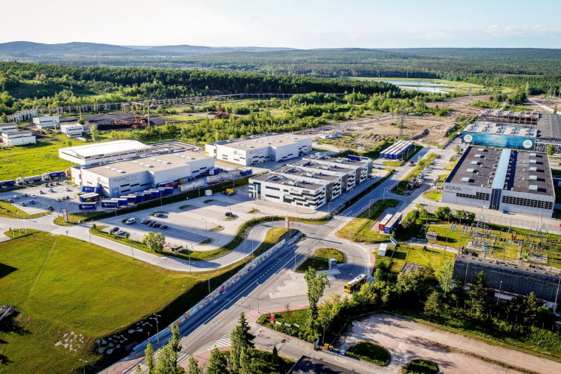 fot. UM Kielce Technopolis - koncepcja nowoczesnej dzielnicy przemysłowo-biznesowej Kielc