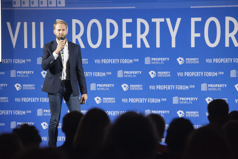 Bogusz Parzyszek, CEO, Workplace Solutions - prezentacja biura Nordea Seaport Office Tak projektuje się biura! Quick Stories podczas Property Forum 2018