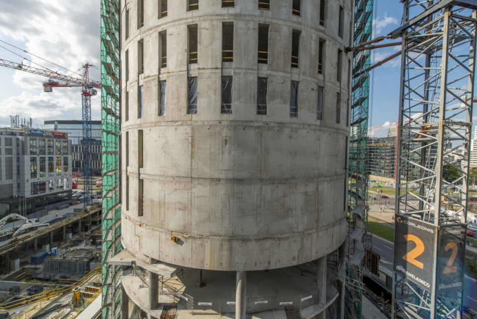 The Warsaw Hub rośnie w oczach fot. mat. prasowe The Warsaw Hub rośnie w oczach. To najbardziej innowacyjny projekt Ghelamco spod kreski Chołdzyńskiego