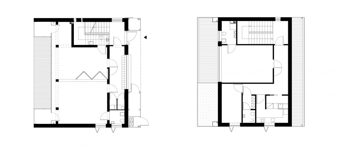 rzuty fot. DD Architekci Oto pierwszy żłobek hortiterapeutyczny w Polsce. To projekt DD Architekci