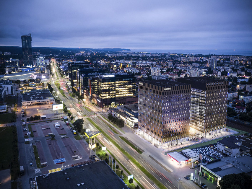 Wave fot. mat. prasowe Skanska i Medusa Group znów razem. Nowa inwestycja powstanie w Gdańsku