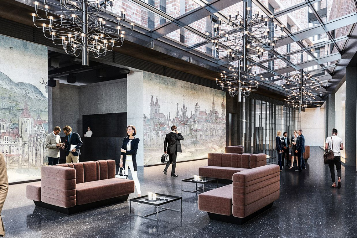 MGallery by Sofitel we Wrocławiu fot. mat. prasowe Oto najnowsze wizualizacje MGallery by Sofitel we Wrocławiu. Takiego hotelu jeszcze nie było!