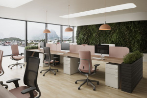 Biophilic design, czyli zieleń w przestrzeni biurowej