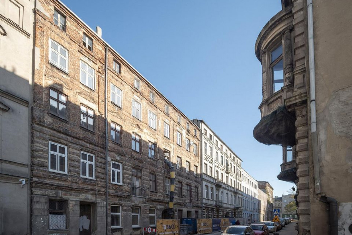 Rewitalizacja ulicy Włókienniczej. Pierwsze prace już się rozpoczęły , fot. Stefan Brajter / UMŁ Rewitalizacja ulicy Włókienniczej w Łodzi. Aż 17 kamienic czeka na nowe życie