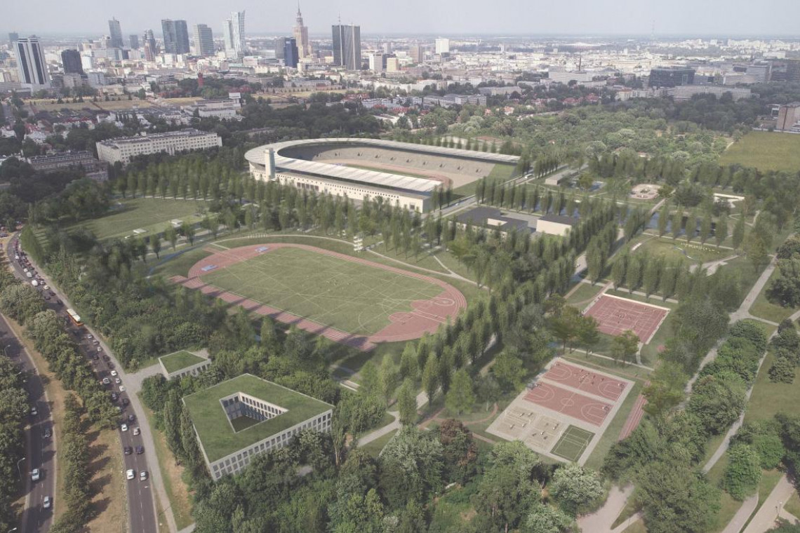 I nagroda (70 tys. zł) – Aleksander Wadas (Gdańsk). Zespół autorski: Weronika Marek, Anna Odulińska, Aleksander Wadas fot. UM Warszawa Oto zwycięski projekt modernizacji warszawskiej "Skry"