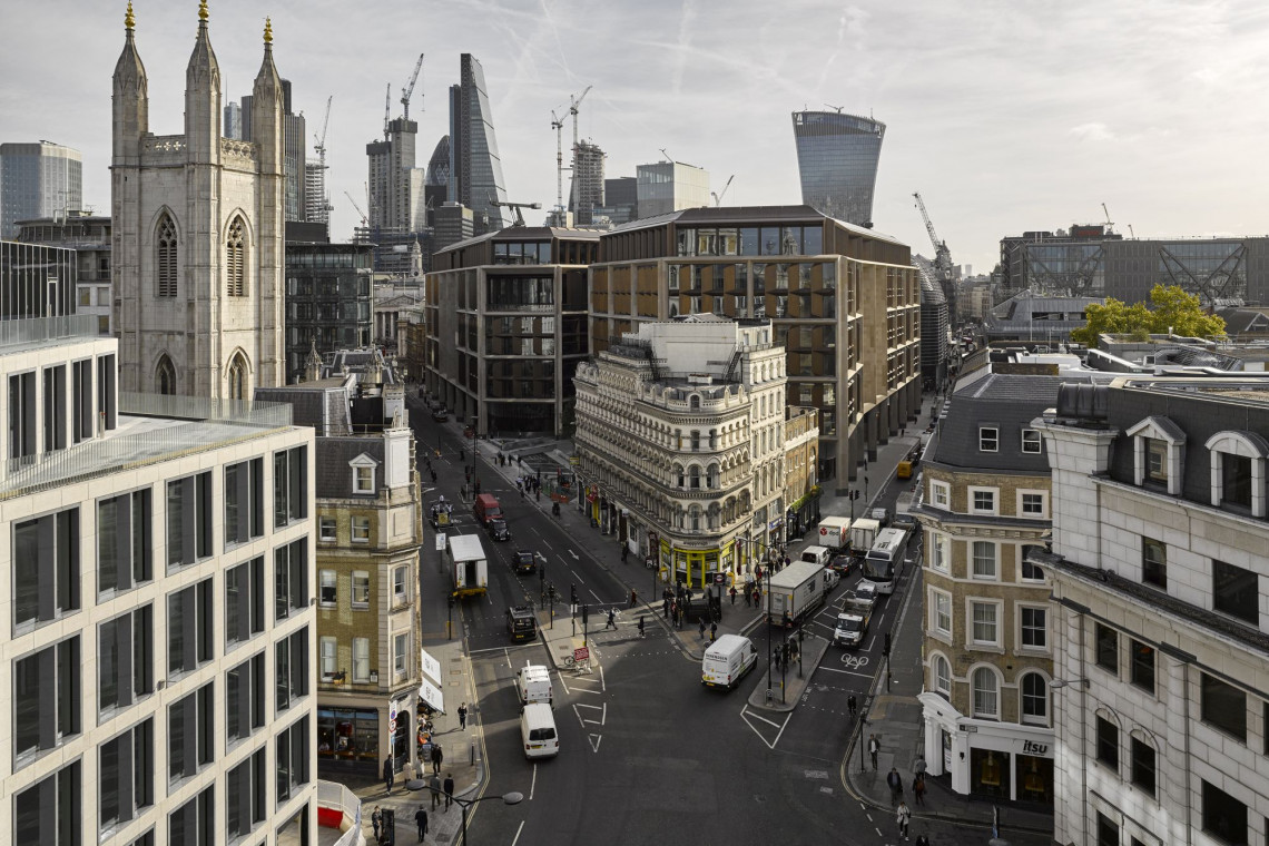 fot. James Newton Nagroda Stirlinga 2018 dla Foster + Partners. Doceniono siedzibę firmy Bloomberg