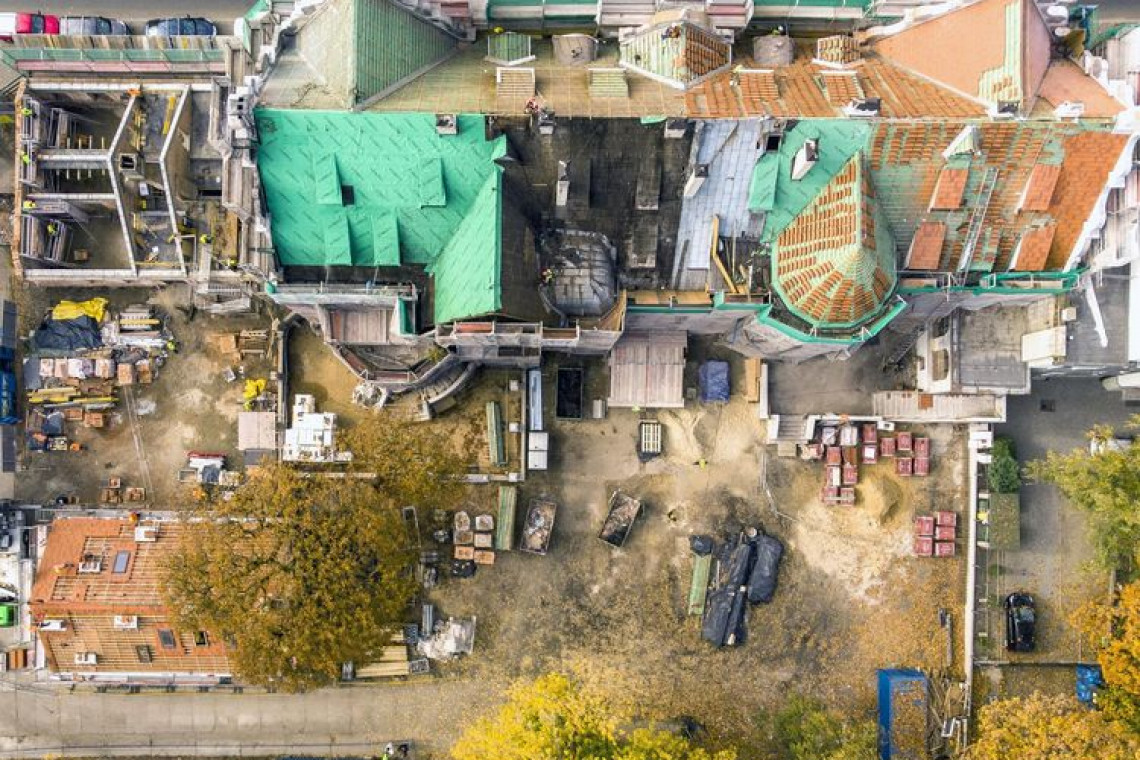 fot. UM Łódź Półmetek odnowy pałacu Steinertów