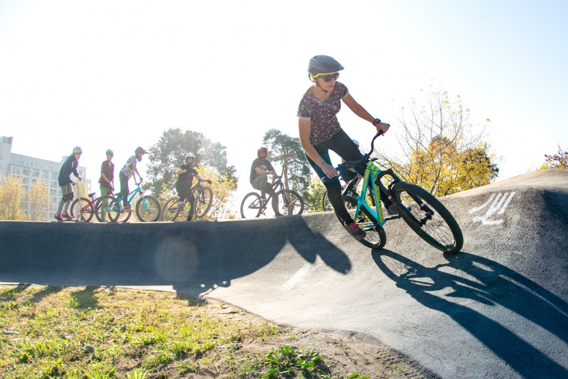 fot. mat. prasowe To największy na Mazowszu pumptrack. Powstał na warszawskim Ursynowie