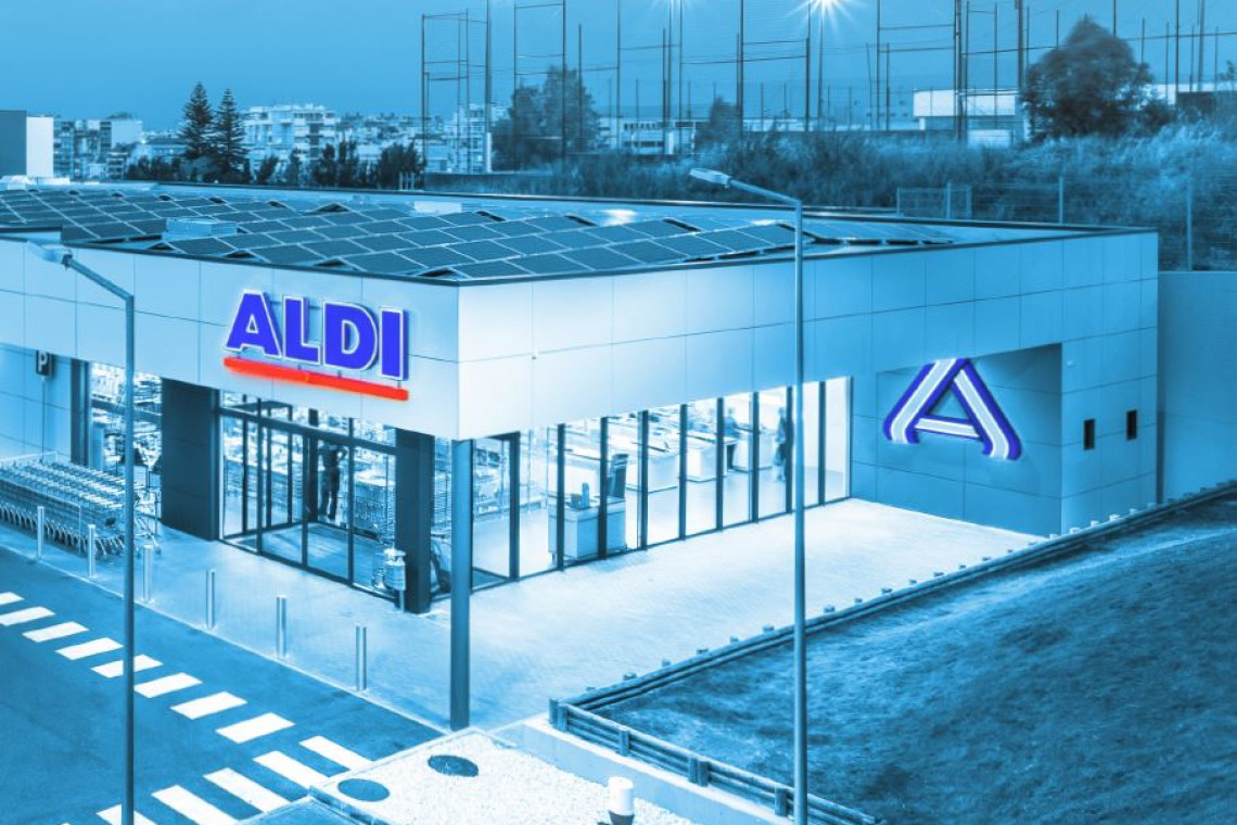 fot. mat. prasowe Aldi stawia na odnawialne źródła energii i oszczędność zasobów