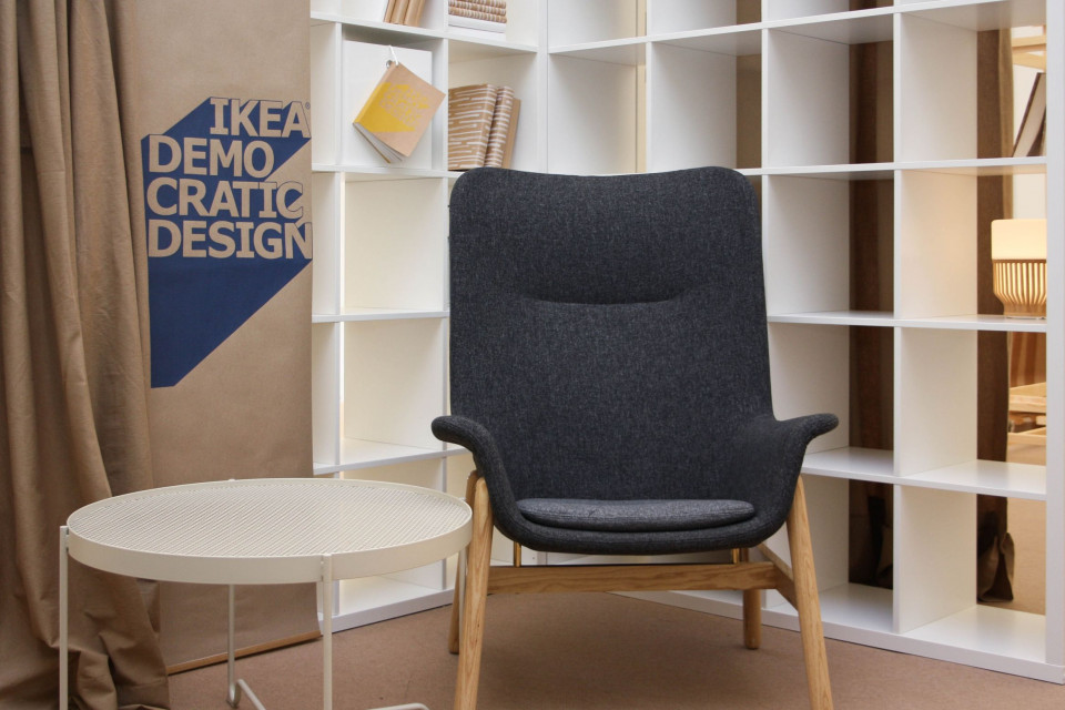 fot. mat. pras. Targi Książki w Krakowie urządzone przez IKEA