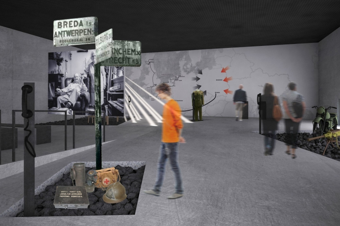 Wizualizacje Muzeum - Memoriał Generała Maczka w Bredzie Muzeum Historii Polski współtwórcą wystawy stałej Muzeum - Memoriał Generała Maczka w Bredzie