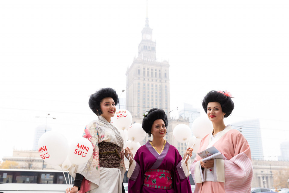 Zobacz, jak wyglądało wielkie otwarcie Miniso. To pierwszy salon w Warszawie