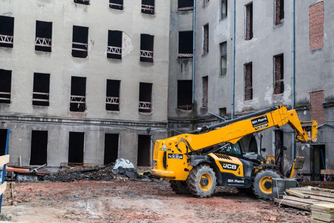 fot. UM Łódź W ramach rewitalizacji obszarowej powstaje najnowocześniejsza biblioteka w Łodzi