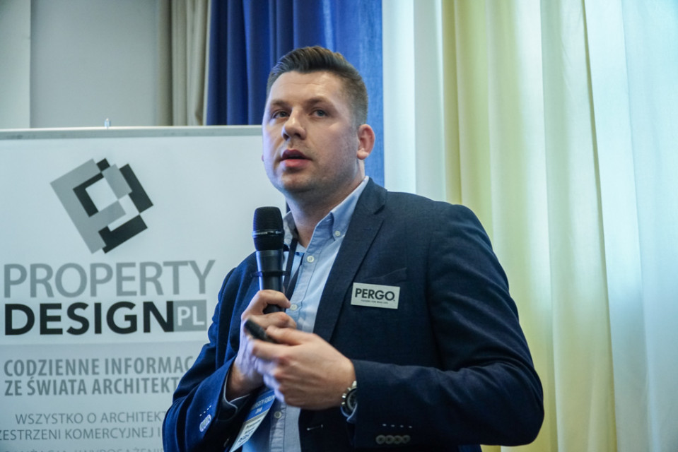 Przemysław Witoński, Area Sales Manager, PERGO Tak było na Work & Leisure Talks podczas Property Forum Wrocław 2018!