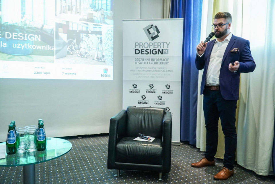 Tomasz Spalik, dyrektor ds. rozwoju, Tetris Poland Sp. z o.o. Tak było na Work & Leisure Talks podczas Property Forum Wrocław 2018!