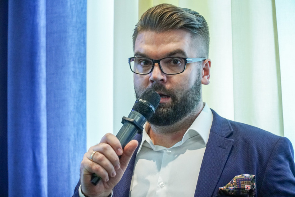 Tomasz Spalik, dyrektor ds. rozwoju, Tetris Poland Sp. z o.o. Tak było na Work & Leisure Talks podczas Property Forum Wrocław 2018!