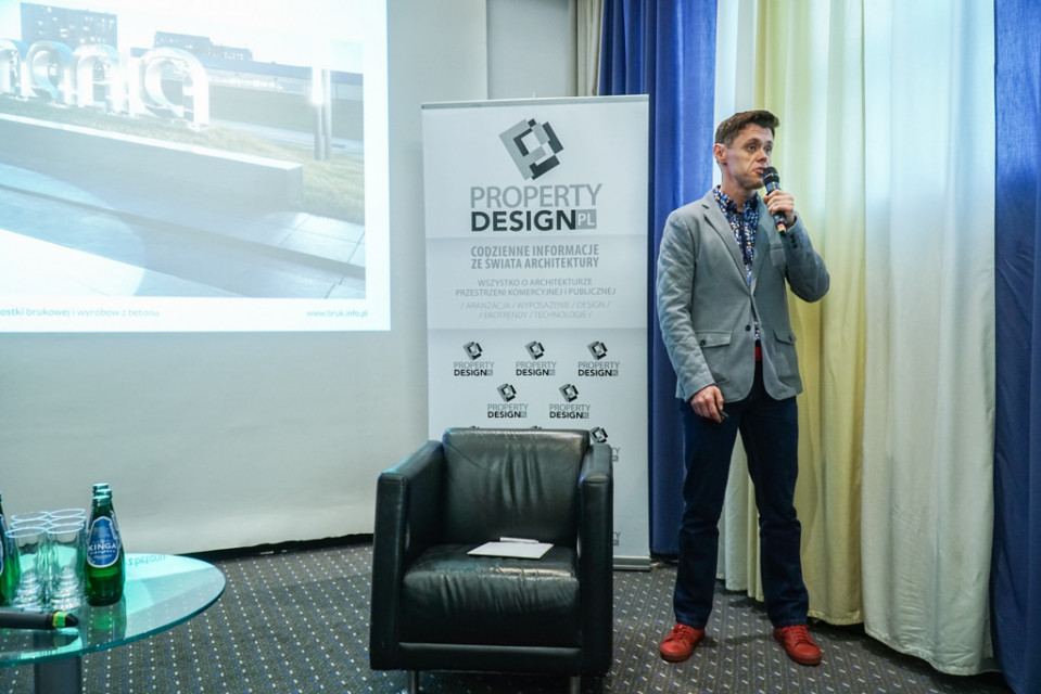 Adam Maroszek, dyrektor handlowy, Bruk Sp. z o.o. Tak było na Work & Leisure Talks podczas Property Forum Wrocław 2018!