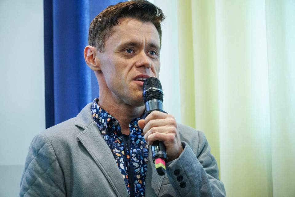 Adam Maroszek, dyrektor handlowy, Bruk Sp. z o.o. Tak było na Work & Leisure Talks podczas Property Forum Wrocław 2018!