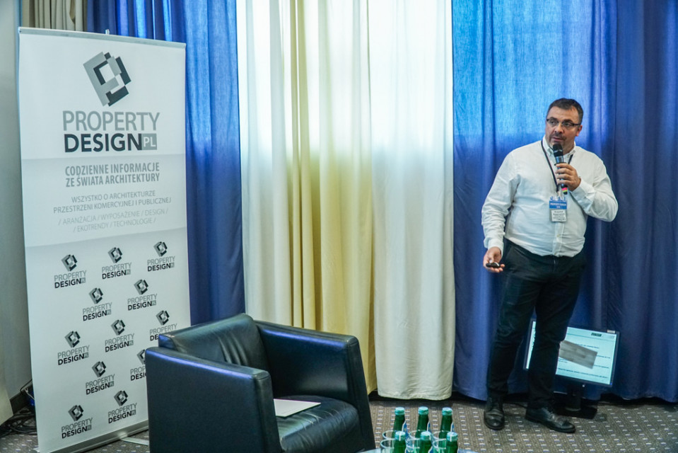 Krzysztof Kopyczyński, specjalista ds. kluczowych klientów, Finishparkiet Fabryka Parkietu Tak było na Work & Leisure Talks podczas Property Forum Wrocław 2018!