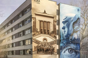 Konkurs na mural z okazji 100-lecia AGH w Krakowie. Trwa głosowanie internautów