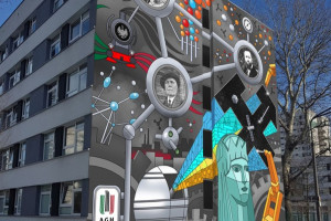 Konkurs na mural z okazji 100-lecia AGH w Krakowie. Trwa głosowanie internautów
