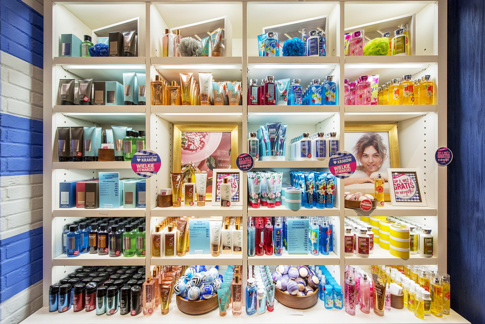 fot. mat. pras. Bath & Body Works z pierwszym w Małopolsce salonem według nowego konceptu