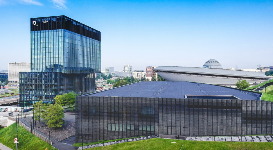 Przetarg na realizację drugiego biurowca KTW szkicu Medusa Group
