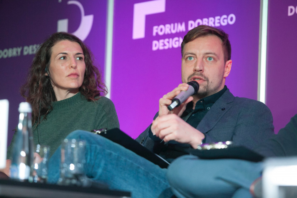 Jerzy Łątka (architekt, założyciel pracowni Archi-tektura) FDD: Design może być katalizatorem zmian. Sesja inauguracyjna w obiektywie