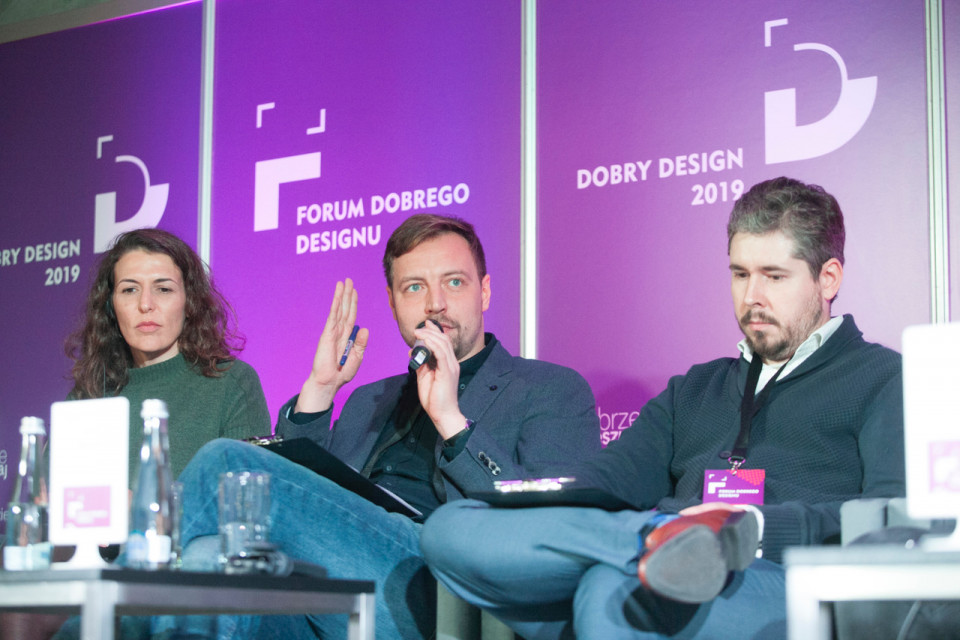 Jerzy Łątka (architekt, założyciel pracowni Archi-tektura) FDD: Design może być katalizatorem zmian. Sesja inauguracyjna w obiektywie