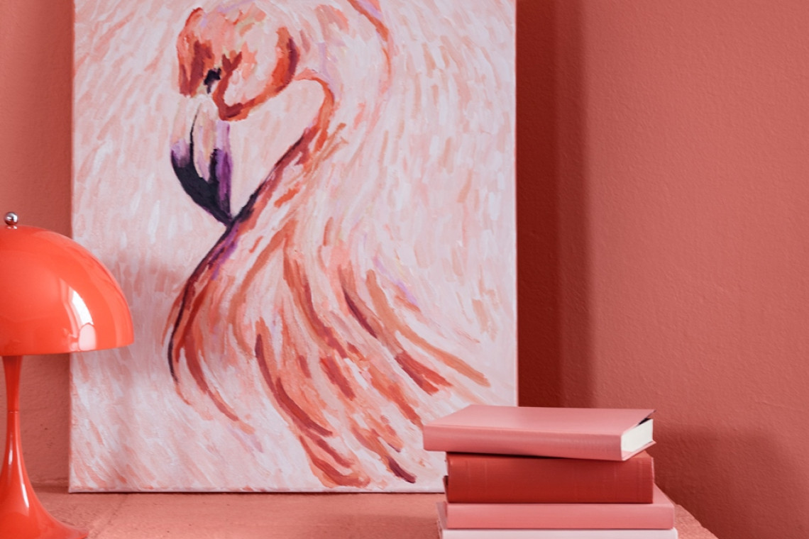 Flamingo kolorem roku 2019