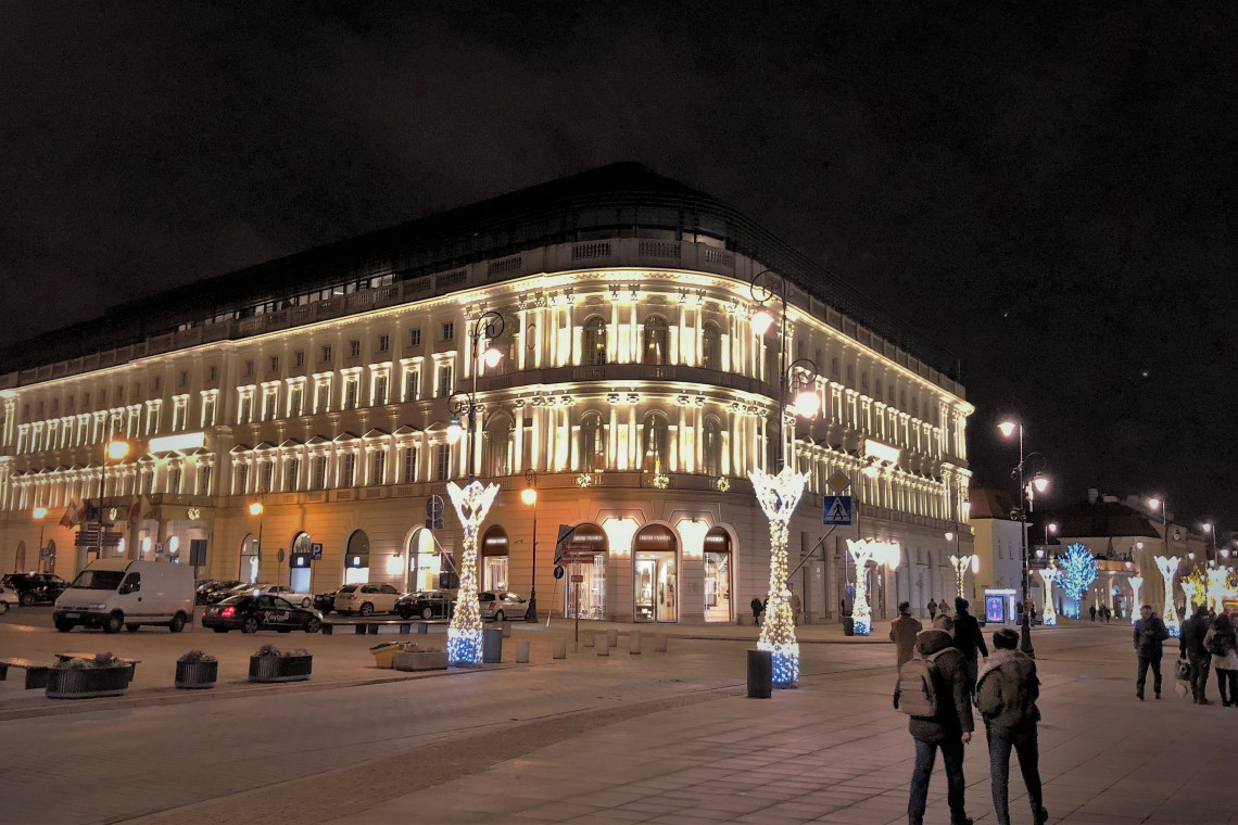 Hotel Europejski rozbłysnął