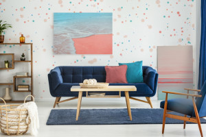 Kolor roku 2019 - Living Coral we wnętrzach 