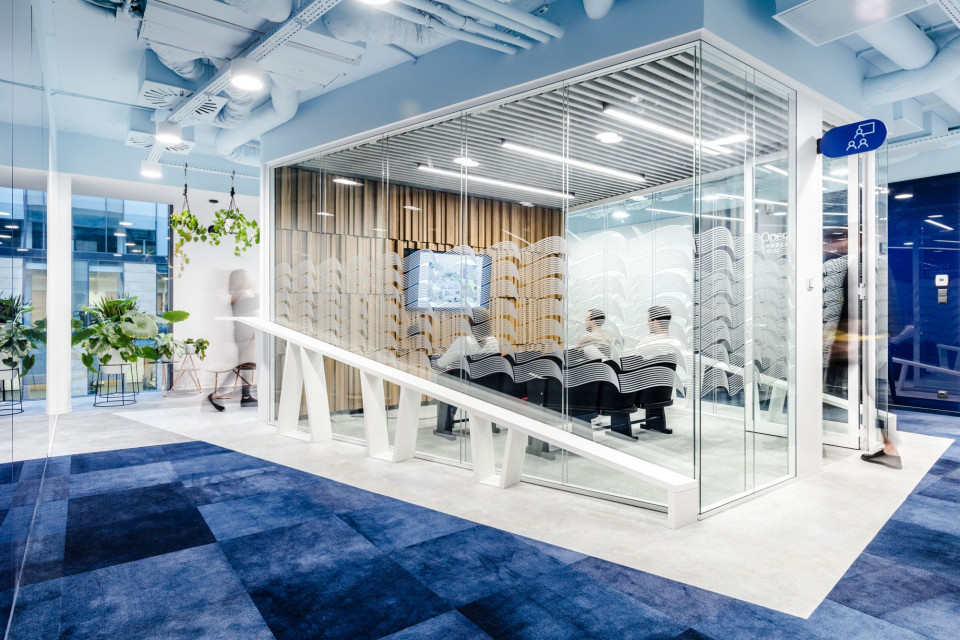 Nordea Scandinavia Office, projekt: Workplace Solutions, inwestor: Nordea Property Design Awards 2019: Te inwestycje nominowaliśmy w kategorii: Design - Wnętrza Biura