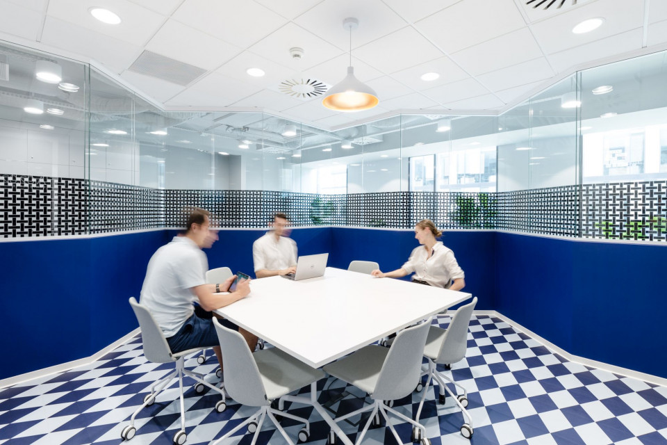 Nordea Scandinavia Office, projekt: Workplace Solutions, inwestor: Nordea Property Design Awards 2019: Te inwestycje nominowaliśmy w kategorii: Design - Wnętrza Biura