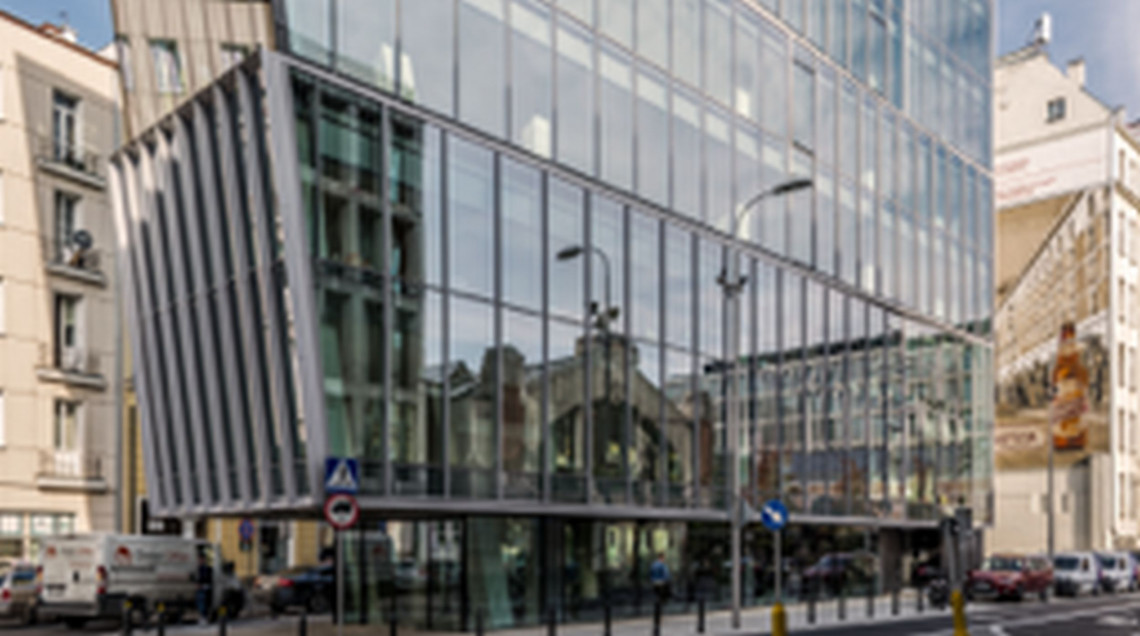 The Nest, pracownia: Grupa 5 Architekci (Dziedziejko, Leszczyński, Mycielski, Zelent, Grzelewski), inwestor: Equinox Capital Partners fot. mat. prasowe Property Design Awards 2019: Oto wielka "piątka". Te inwestycje nominowaliśmy w kategorii: Bryła - Biurowiec