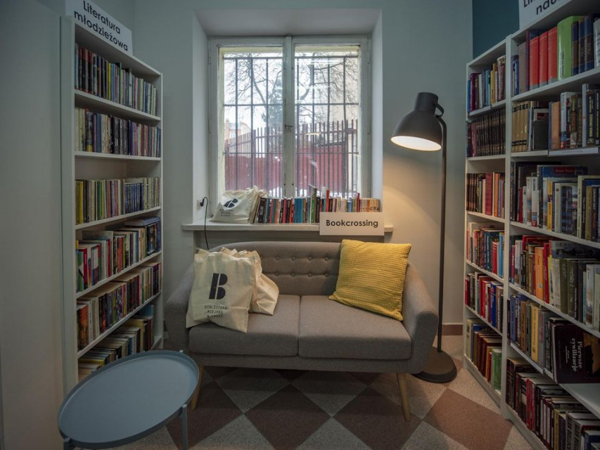 fot. UM Łódź Łódź odświeżyła jedną ze swoich bibliotek