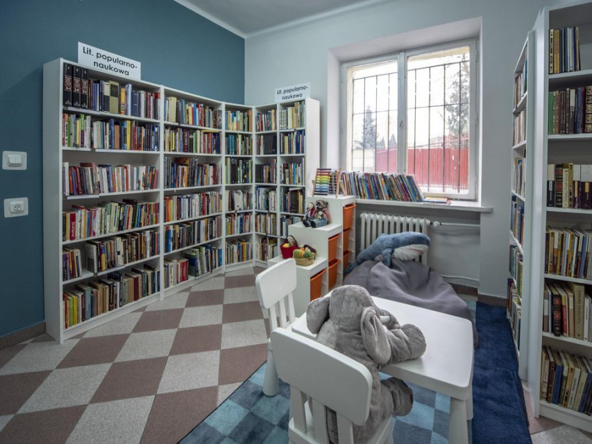 fot. UM Łódź Łódź odświeżyła jedną ze swoich bibliotek
