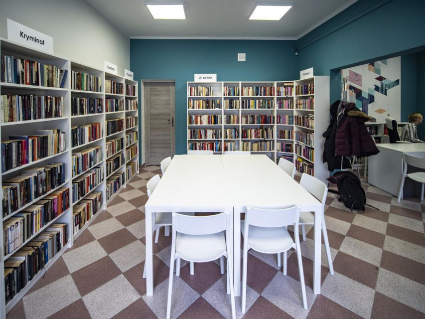 fot. UM Łódź Łódź odświeżyła jedną ze swoich bibliotek
