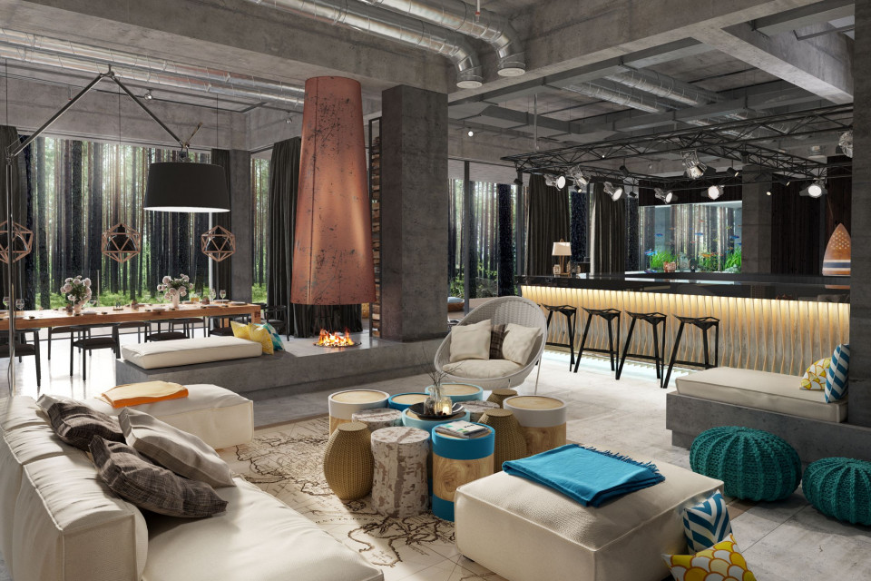 hotel projektu Iliard fot. mat. prasowe Pokolenie Z zmienia rynek nieruchomości komercyjnych. Jak projektować dziś hotele i biura?