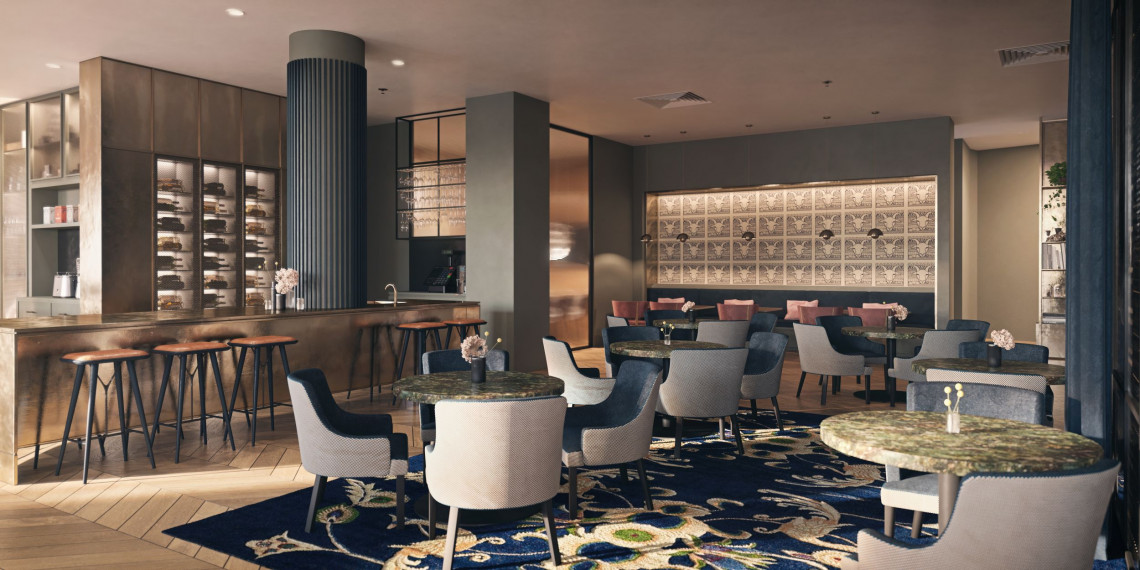 LOFT MAGDALENA ADAMUS Sheraton Poznań, rewitalizacja przestrzeni all day dinning fot. mat. prasowe Pokolenie Z zmienia rynek nieruchomości komercyjnych. Jak projektować dziś hotele i biura?