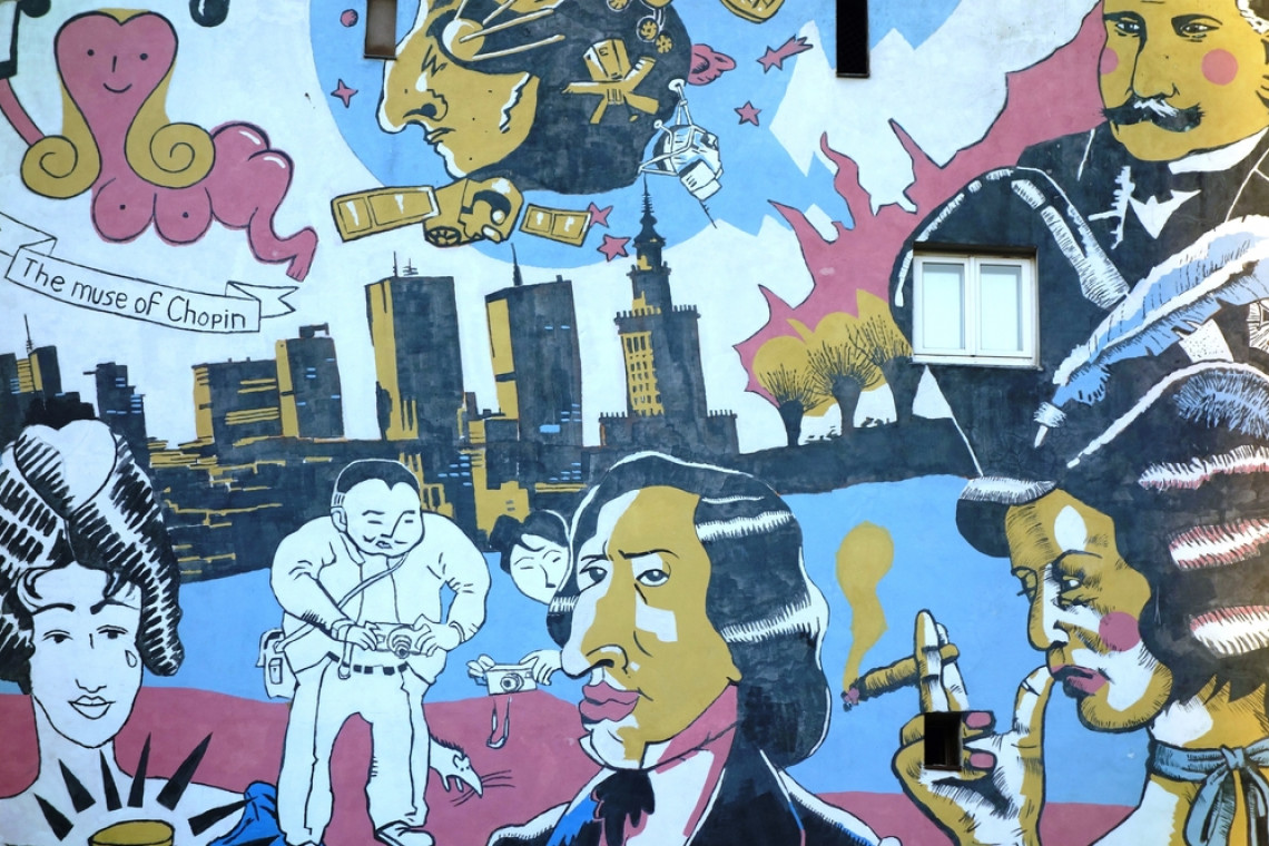 fot. shutterstock O muralach i sztuce ulicznej na 4 Design Days. Wśród gości legendy polskiego street artu