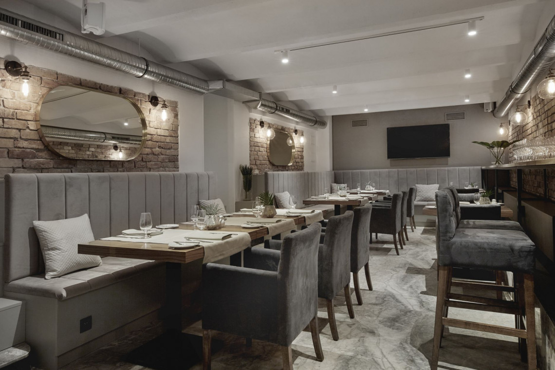 fot. Celestyna Król Apetyt na piękno. Nowa restauracja Roberta Sowy projektu JMW Architekci