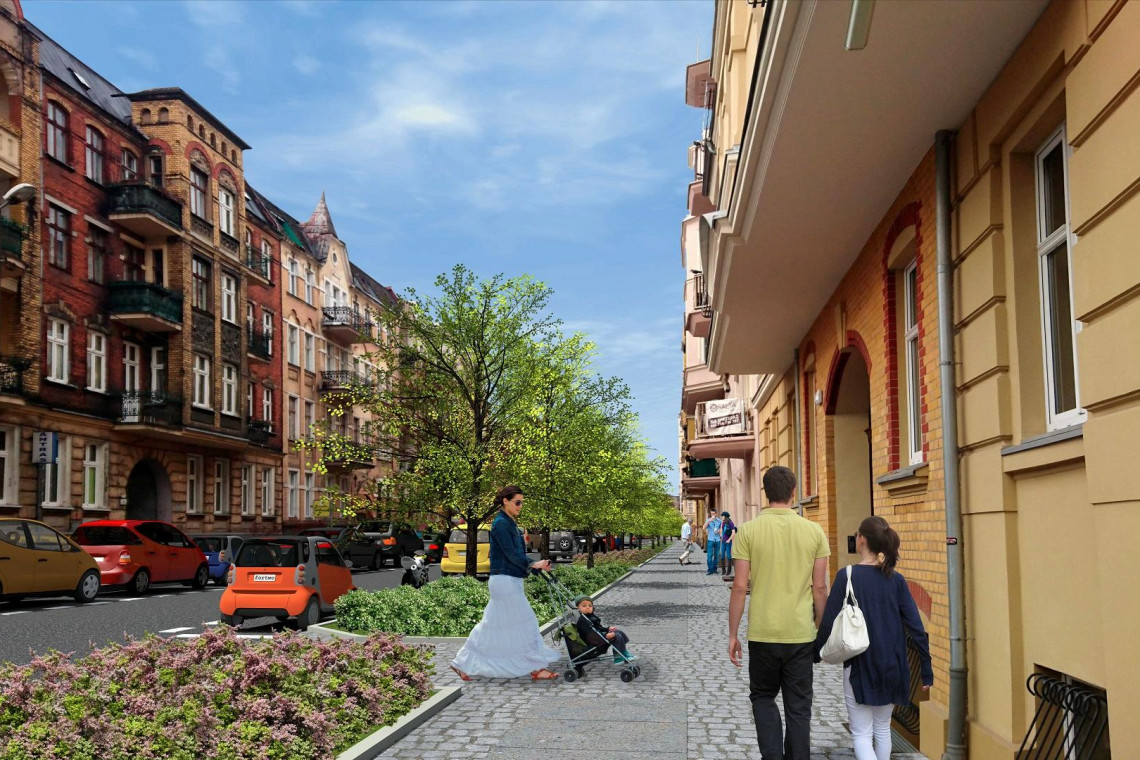 fot. www.poznan.pl Poznańskie Jeżyce przyjazne i zielone