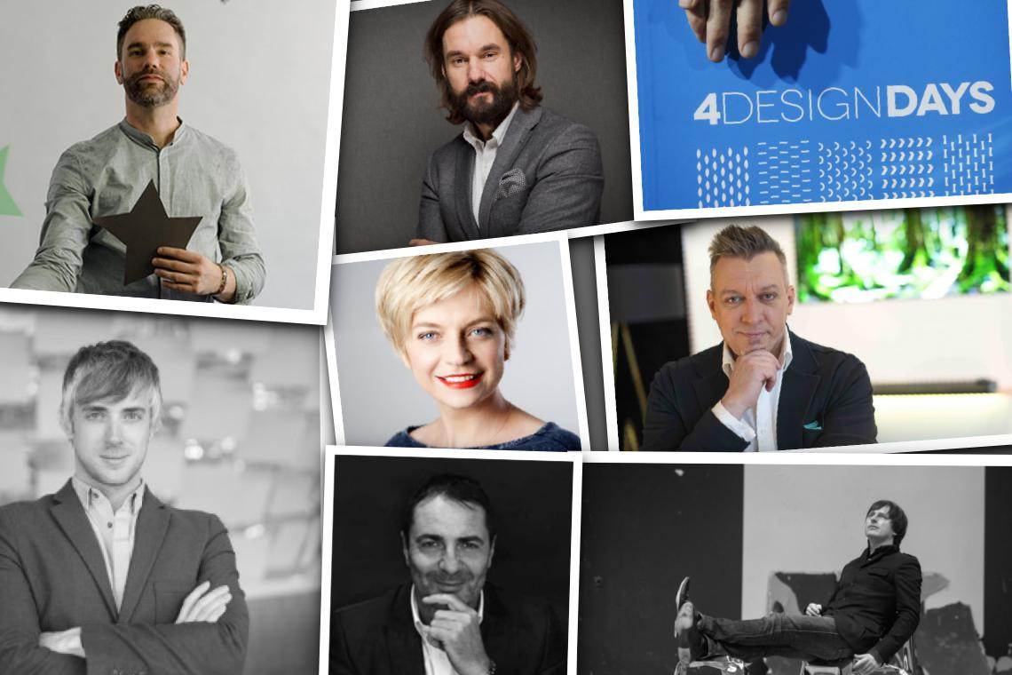 Prelegenci sesji inauguracyjnej "Design – droga do innowacyjności i wyższych przychodów", 4 Design Days 2019 Katowice stolicą designu. Już 25 stycznia!