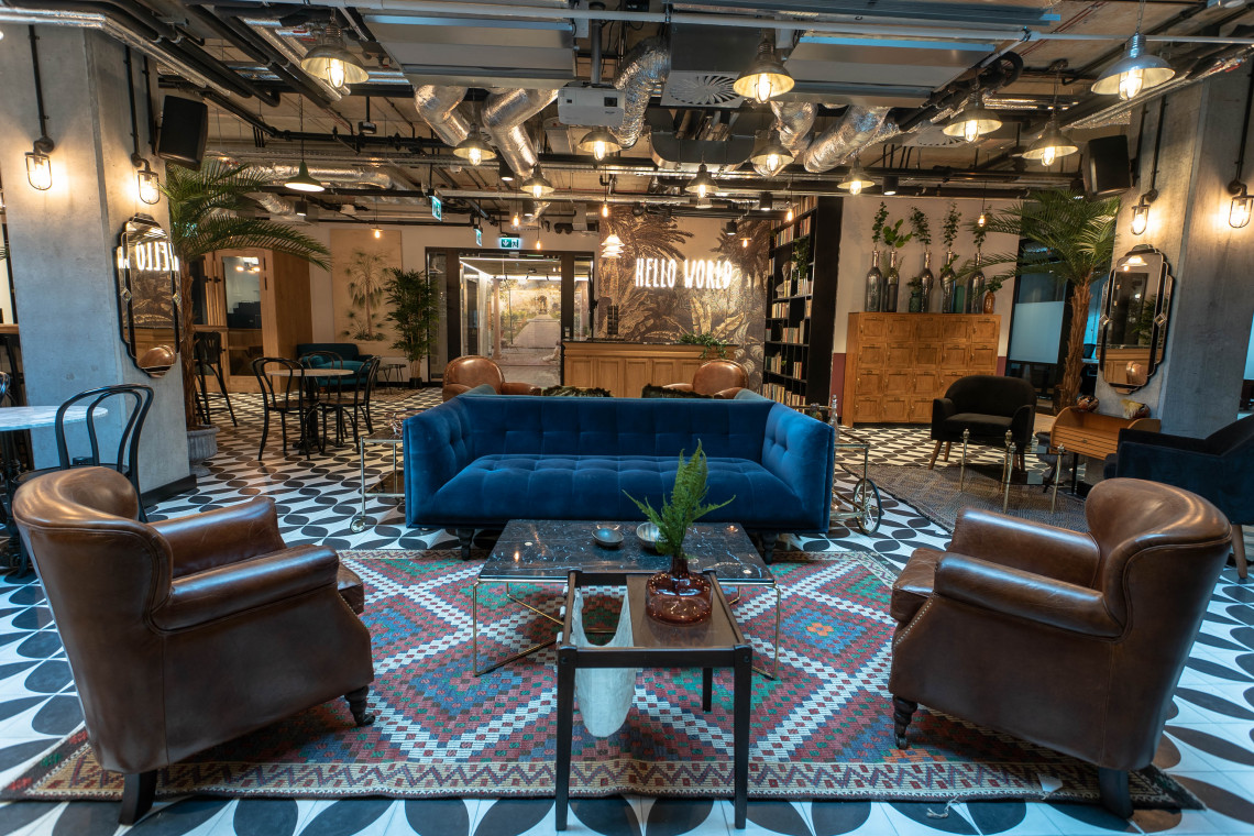fot. mat. pras. Mindspace w Hali Koszyki rozrasta się. Zajrzeliśmy do nowych przestrzeni pracy coworkingowego giganta
